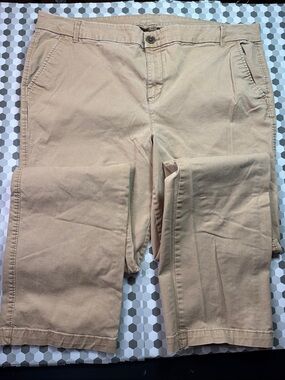 Old Navy Tan Straight-Leg Pants